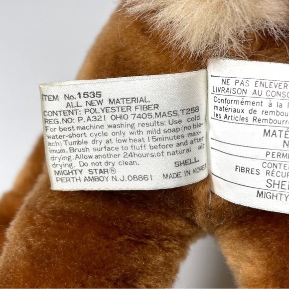 Vintage Warner Bros Will E Coyote Plush Stuffed Animal - Picture 11 of 12